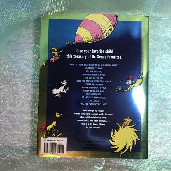 COMPILATION Your Favorite Seuss 13 books in 1 volume BNWT NEVER THRIFTED! - Picture 5 of 6